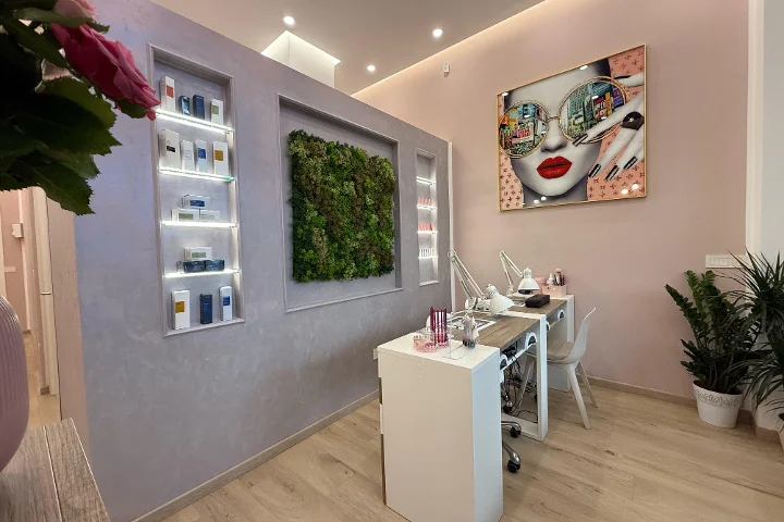 Prodotti professionali utilizzati nel centro